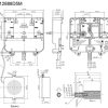 موتورساعت دیواری  زنگ دارمدل12888D5M - Image 5