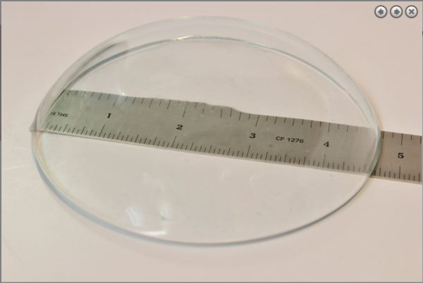 شیشه ساعت دیواری  قطر4 - Image 2