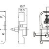 موتور ساعت دیواری S2188آرام گرد - Image 2