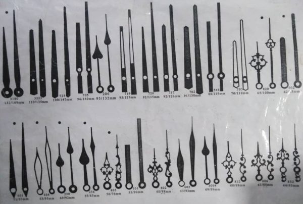 مجموعه عقربه ساعت دیواری سری5