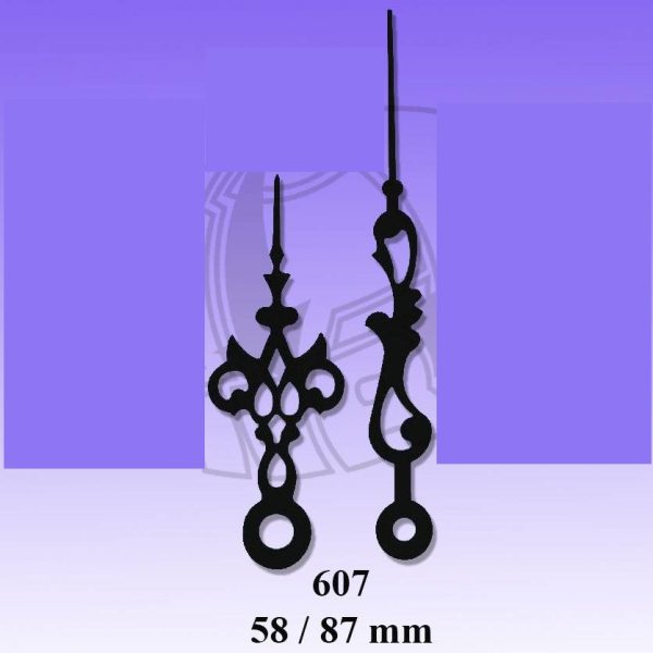 عقربه ساعت دیواری شماره607