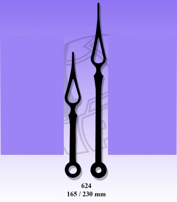 عقربه ساعت دیواری شماره624