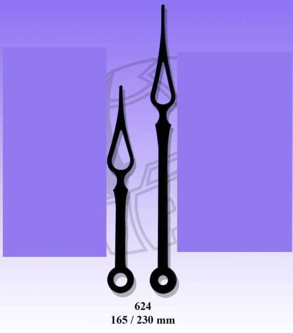 عقربه ساعت دیواری شماره624