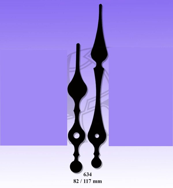 عقربه ساعت دیواری شماره634