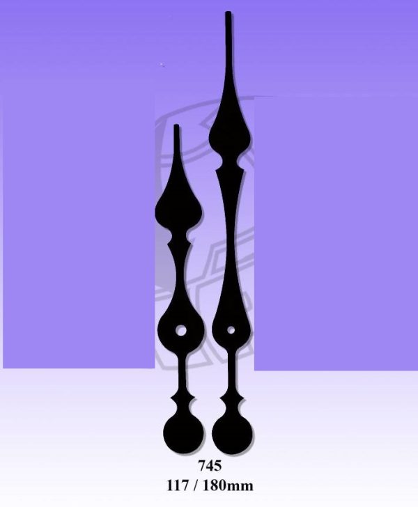 عقربه ساعت دیواری شماره745