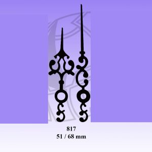 عقربه ساعت دیواری شماره817